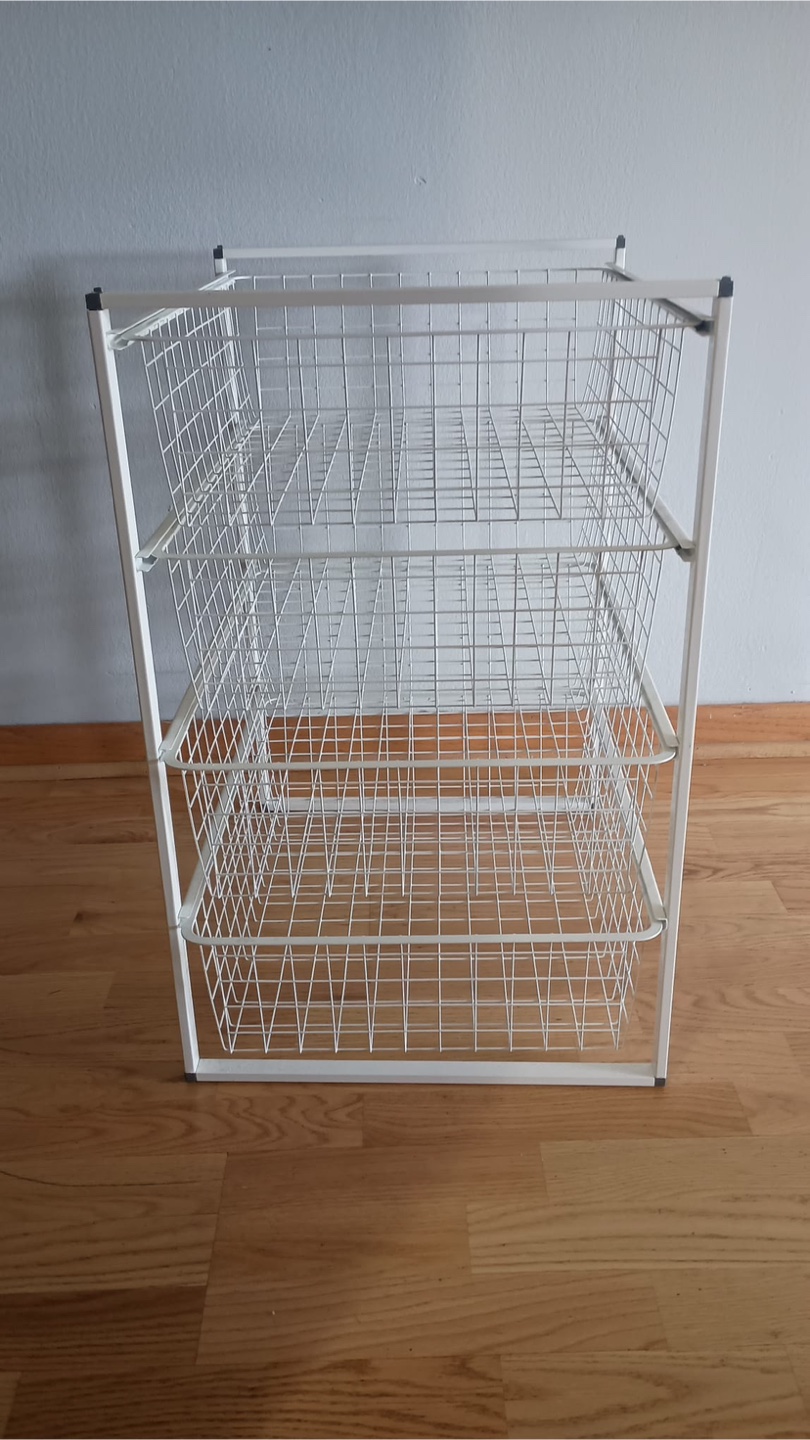 White Storage Drawer
