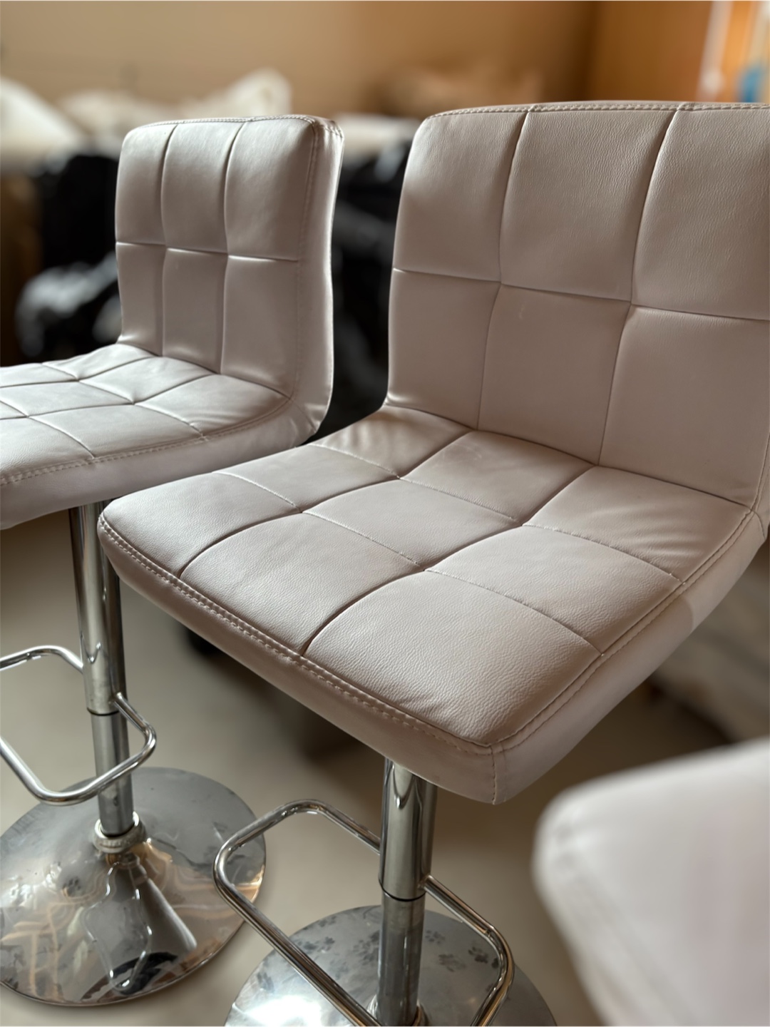 Set of 3 Bar Stools - photo 2