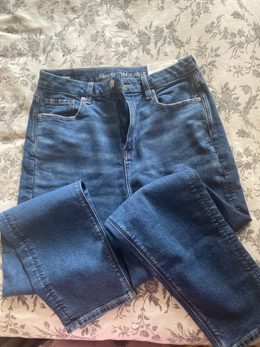 American Eagle Curvy Mom Jeans - Size 10 thumbnail