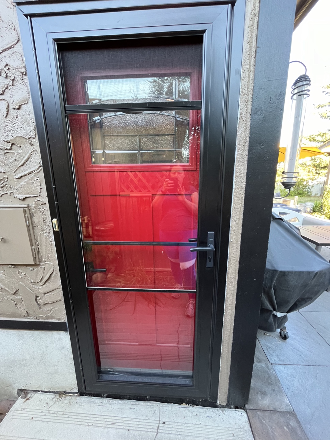 Andersen Storm Door with retractable screen