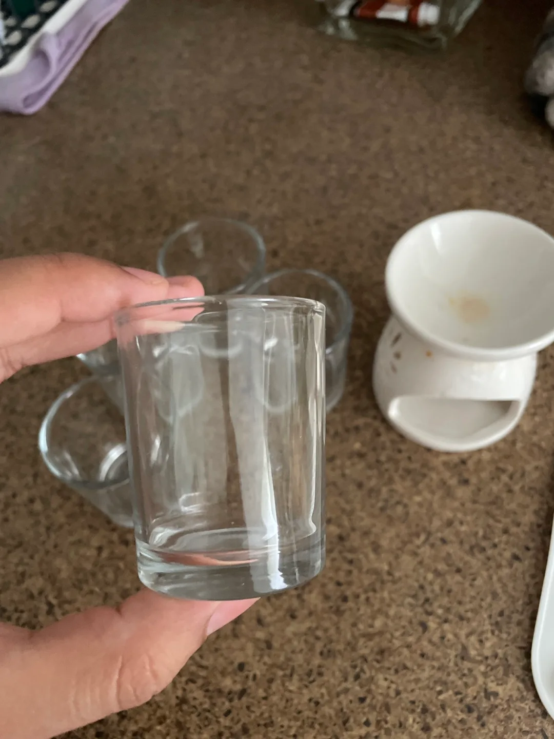 Glass cups, aroma diffuser and sink anti- clog image indicator(4)