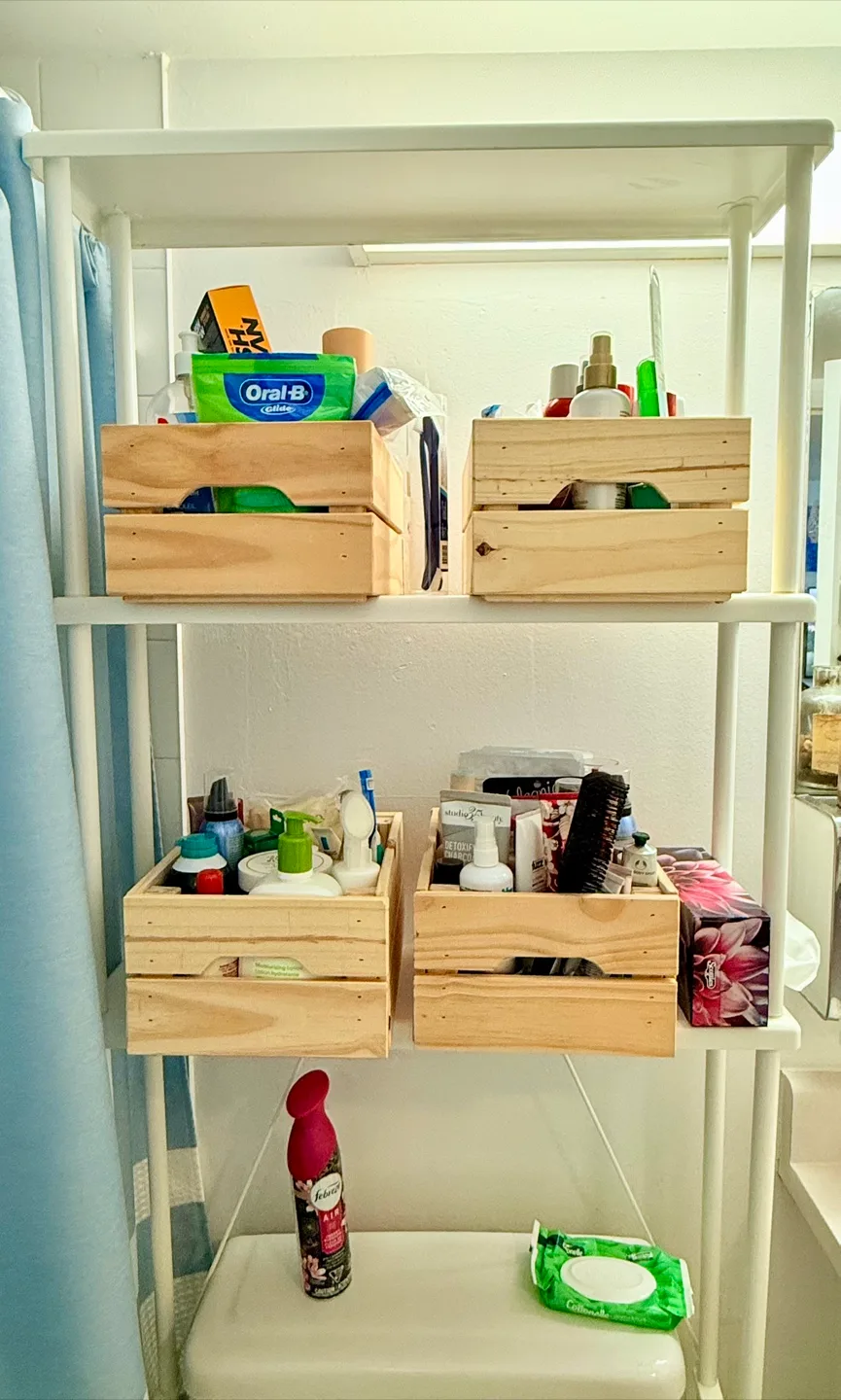 IKEA Dynan Over the toilet Open Storage Shelf thumbnail