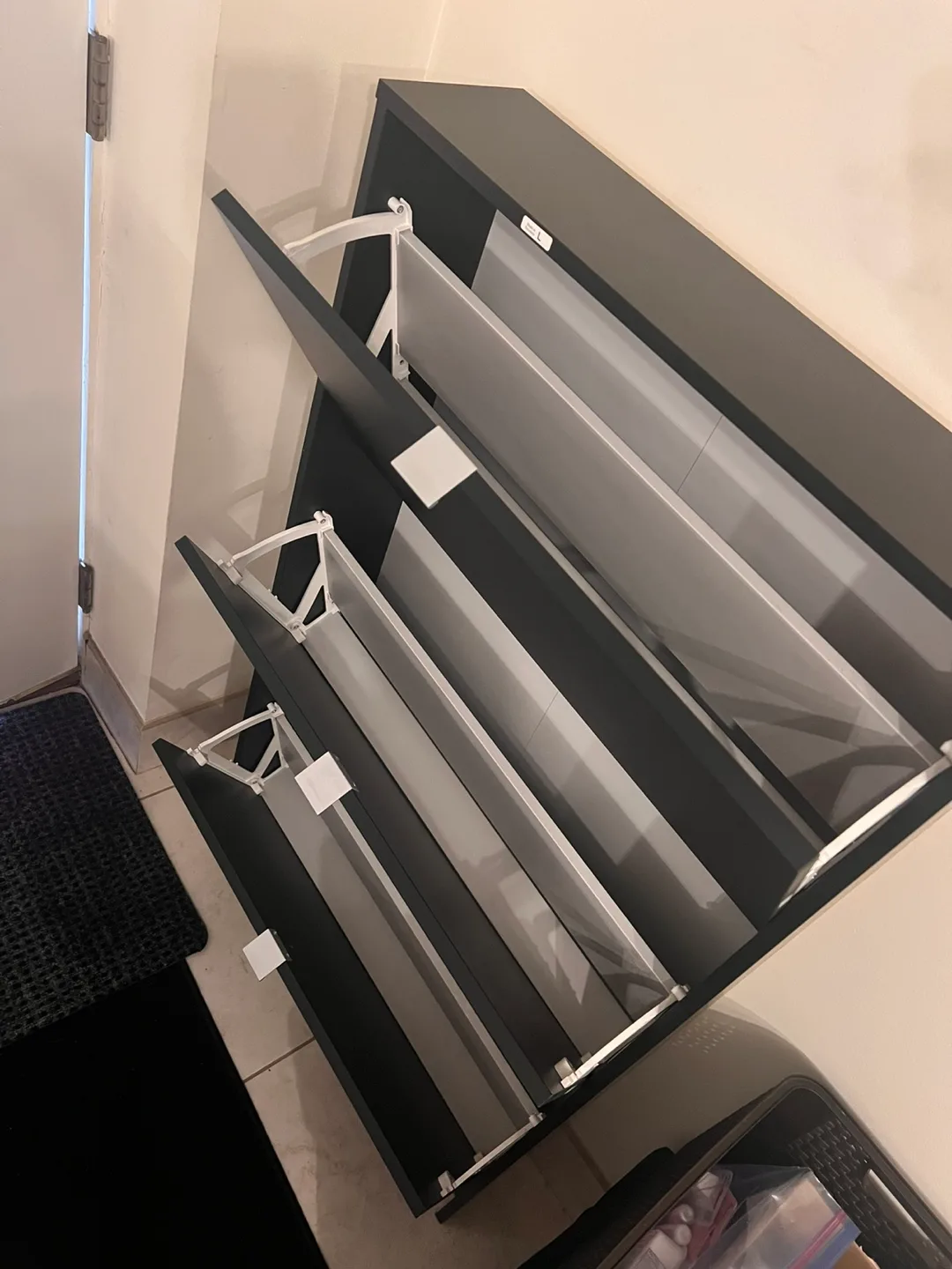 Black Shoe Cabinet image indicator(4)