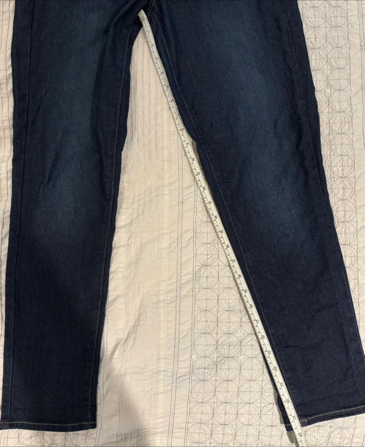Paige Kylie Crop Womens Skinny Blue Jeans SZ 28 image indicator(5)