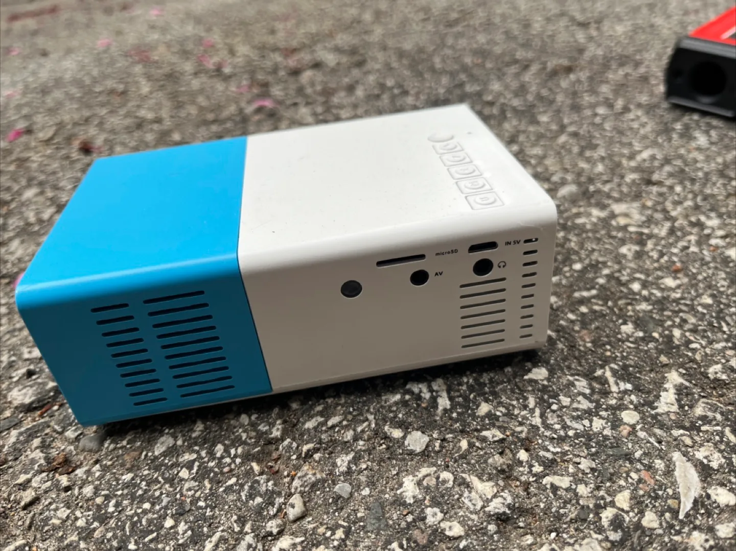 Portable mini Projector image indicator(4)