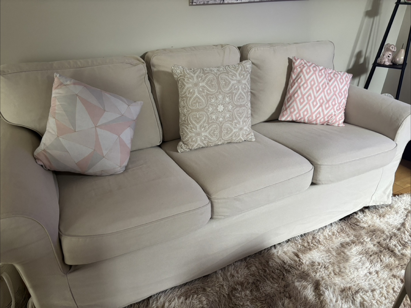 IKEA UPPLEAD Sofa with Pillows - photo 2