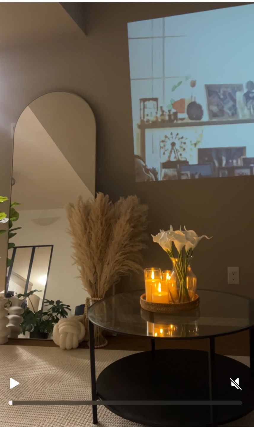 Large Gold Arch Mirror