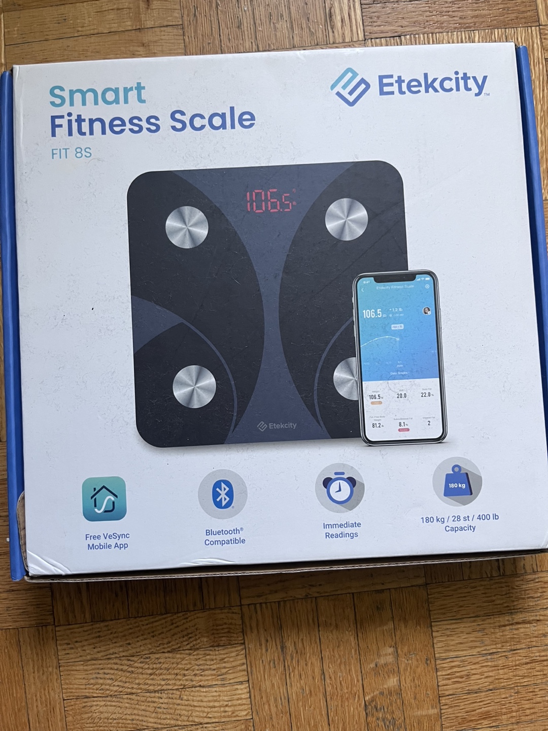 Etekcity Smart Fitness Scale - Body Weight and Fat Percentage - photo 3