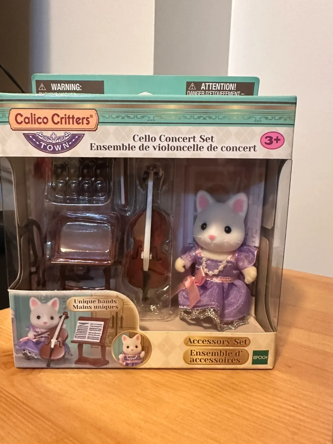 Calico Critters Cello Concert Set thumbnail