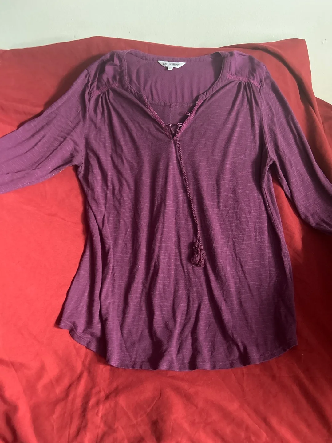 Reflections Purple Blouse thumbnail