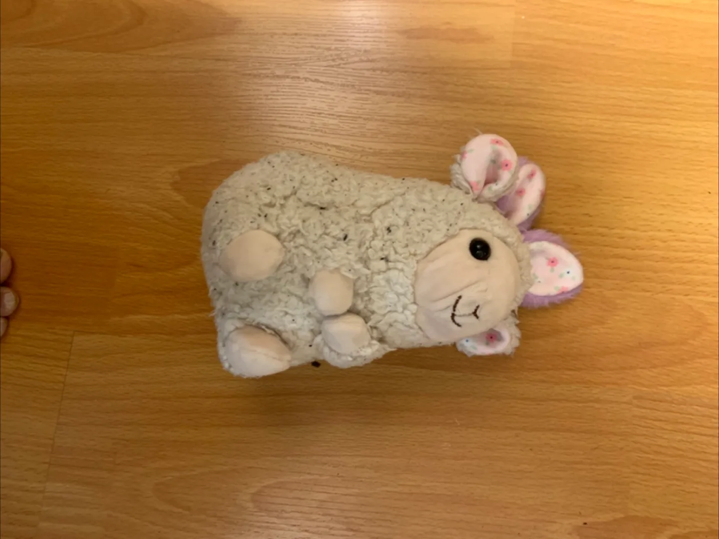 Plush sheep toy $5