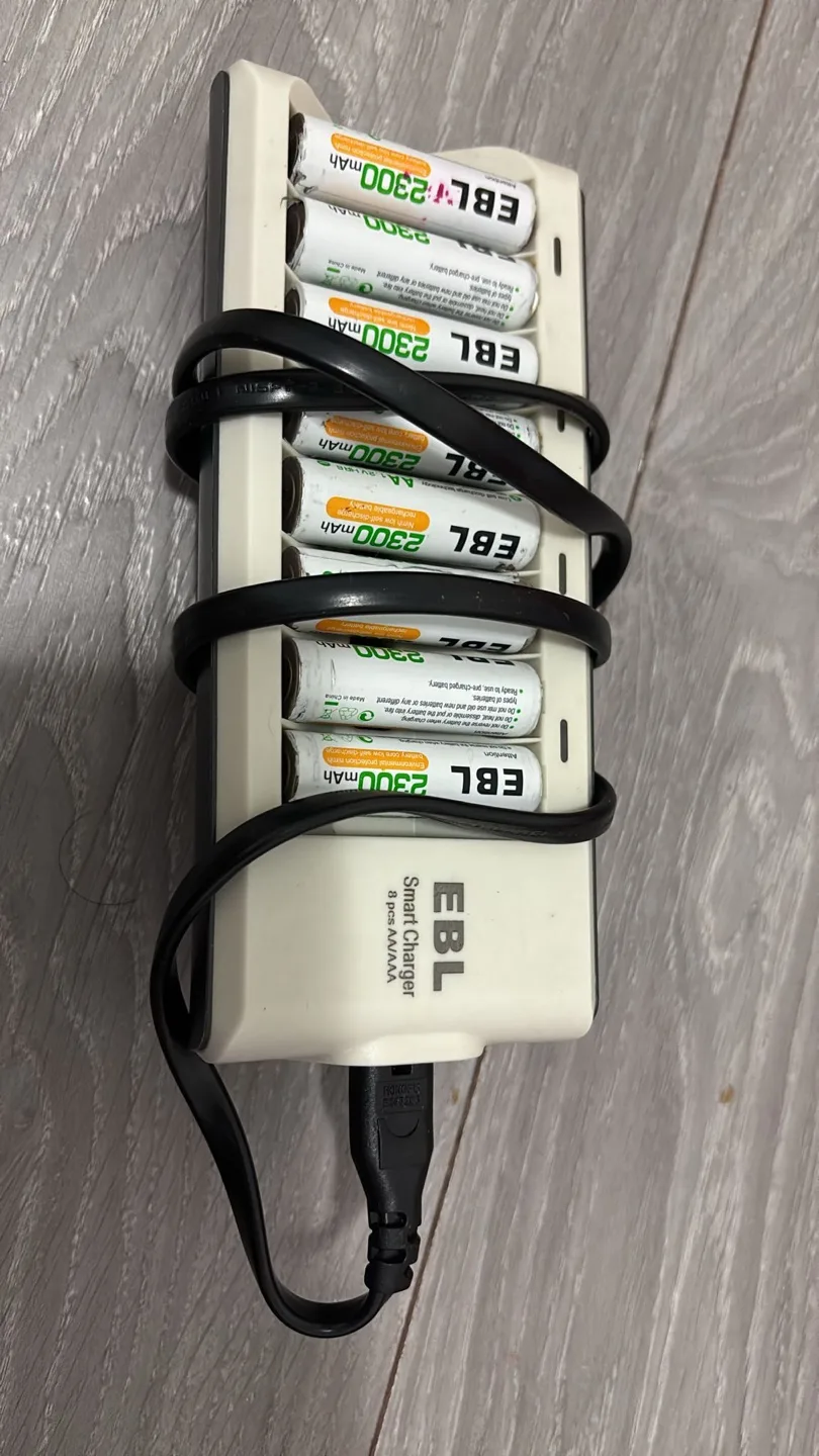 EBL 8-pc AA/AAA Battery Charger thumbnail