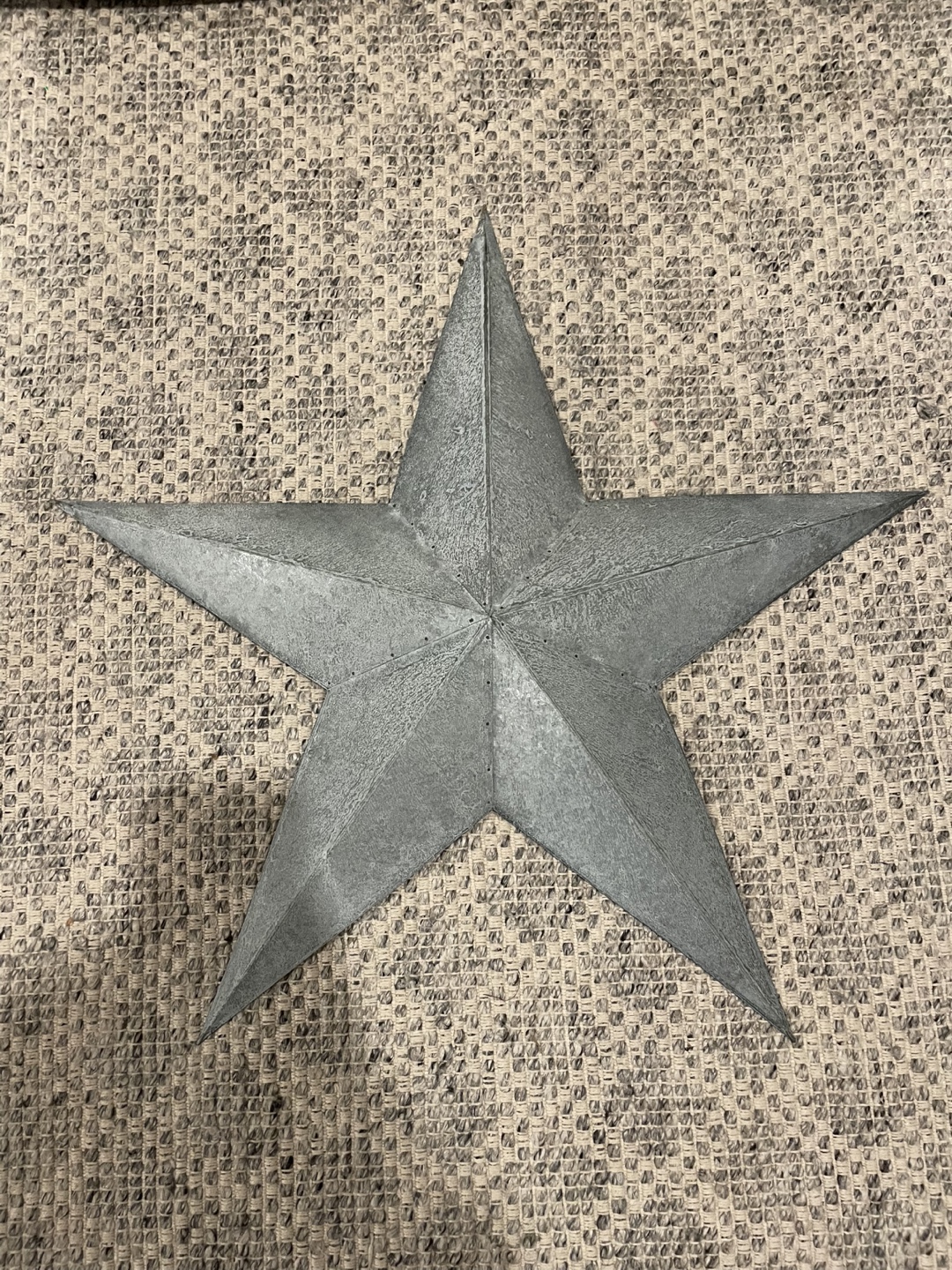 Rustic Metal Star Wall Decor - 23 Inches