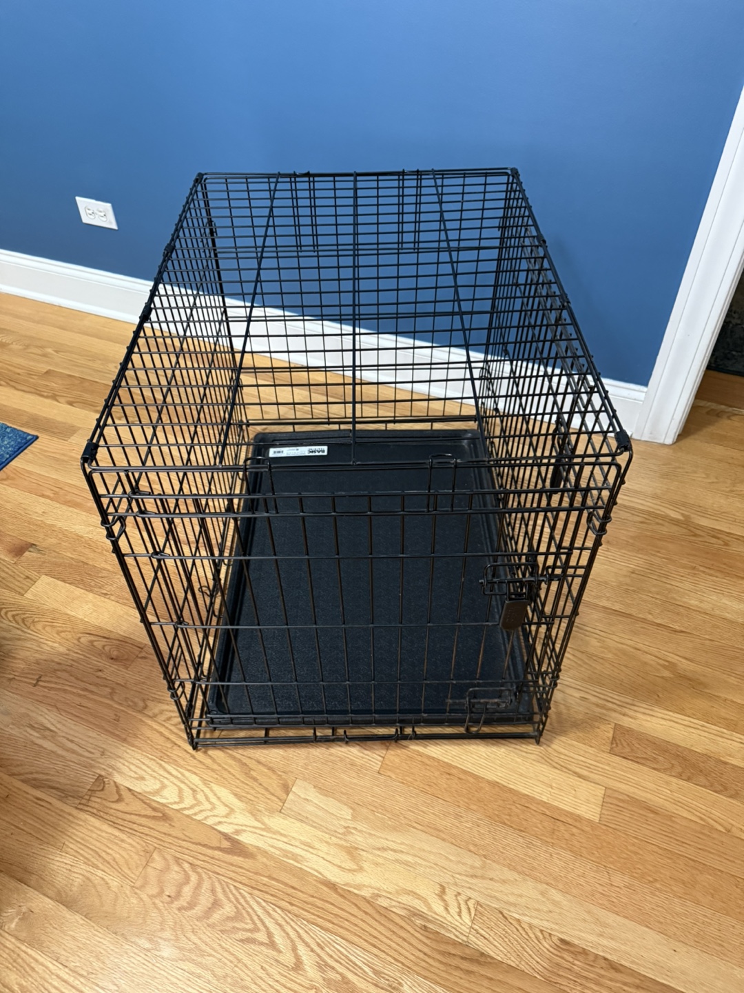 30”X22”X24” double door metal dog crate - photo 2
