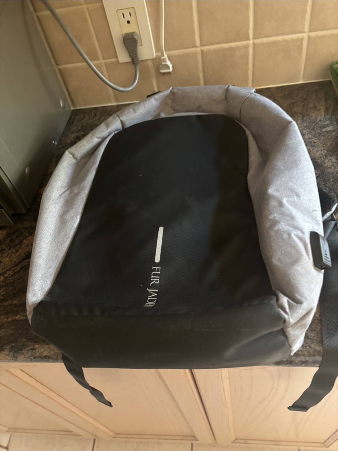 Black & Grey Backpack