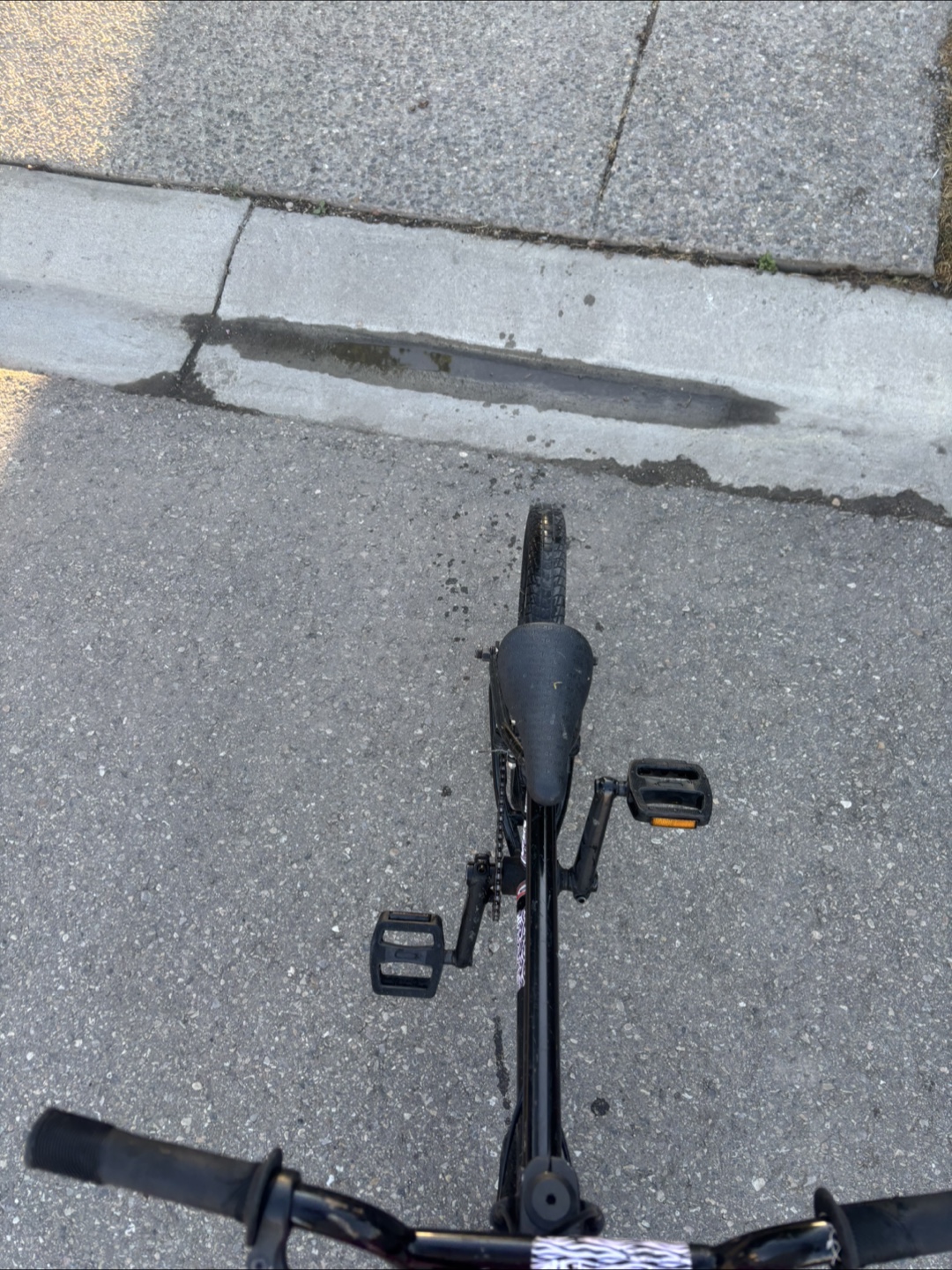 Black BMX Bike with White Rims - photo 4