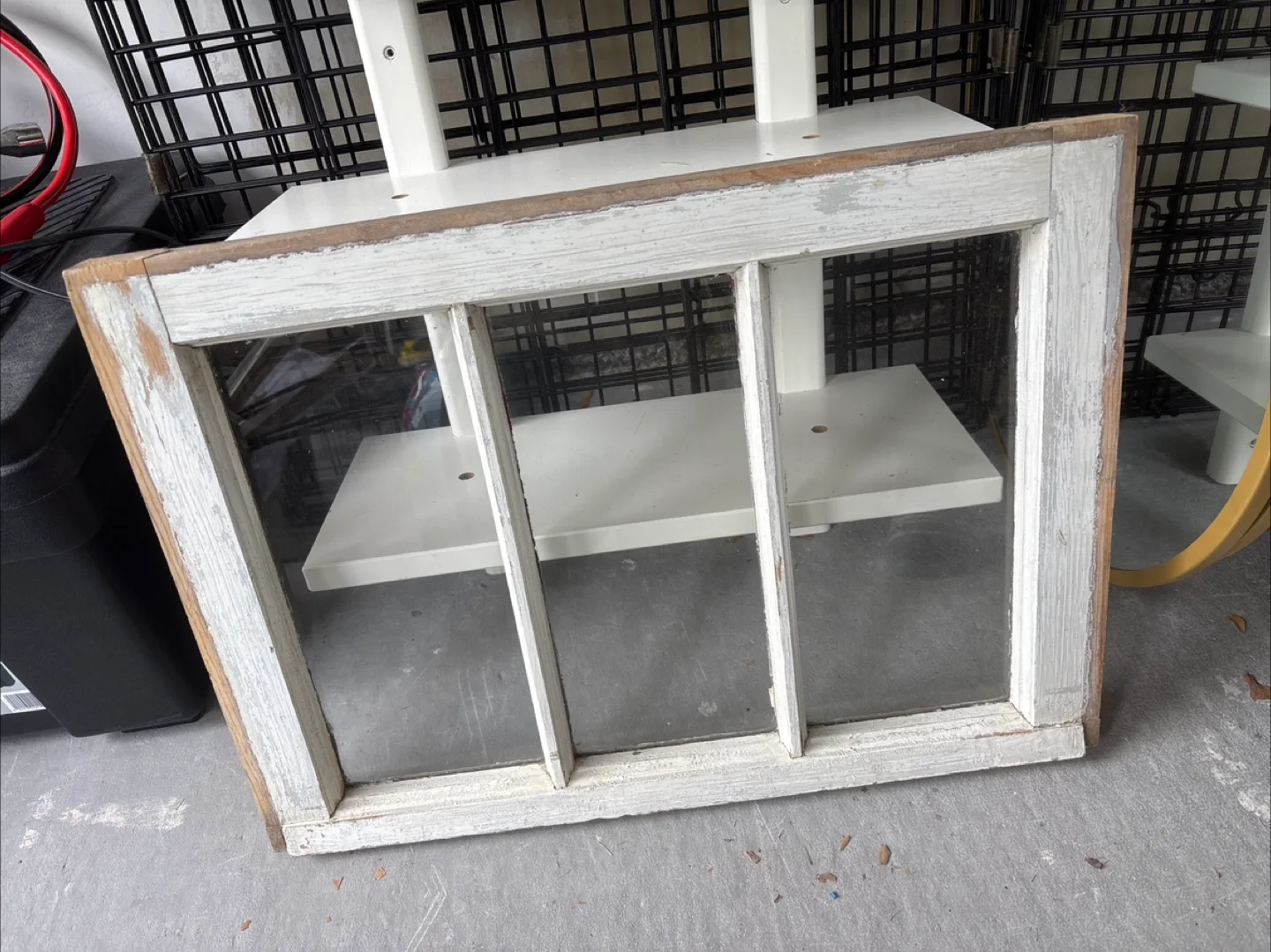 Rustic window frame thumbnail