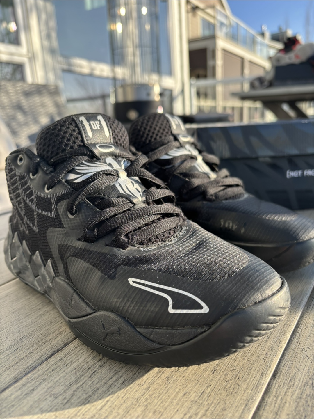 Puma LaMelo Ball MB.01 Basketball Shoes - Black - photo 2