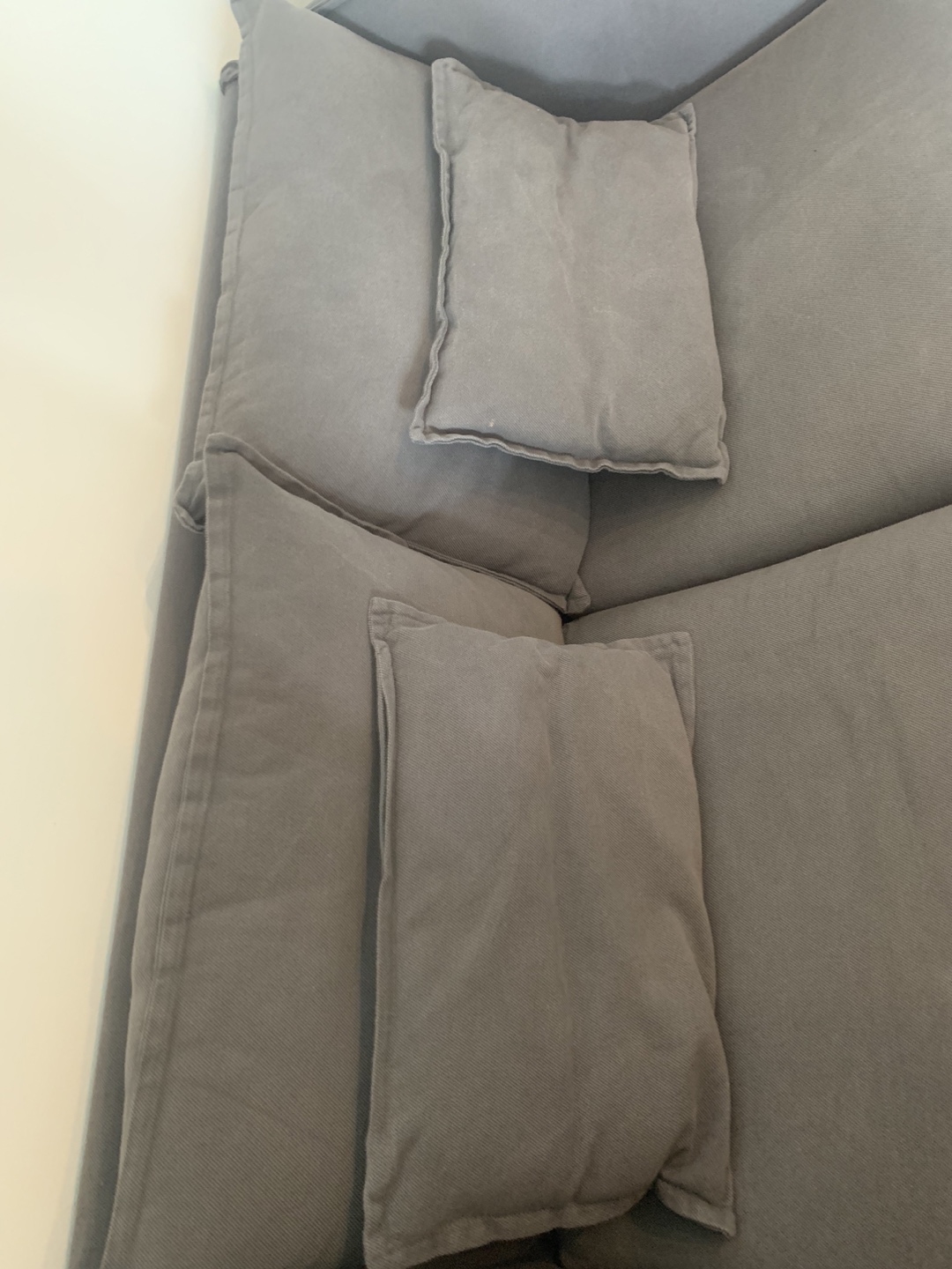 IKEA Backsälen Grey Sofa - photo 4