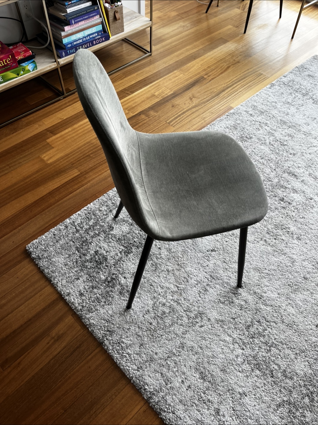 4 Gray Dining Chairs - photo 2