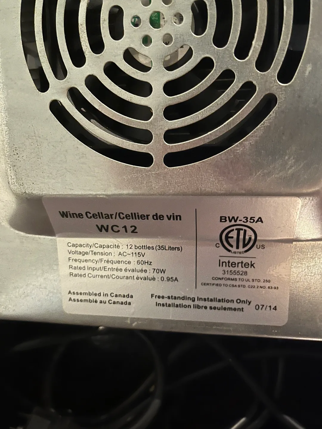 Wine Cellar / Cellier de vin image indicator(5)