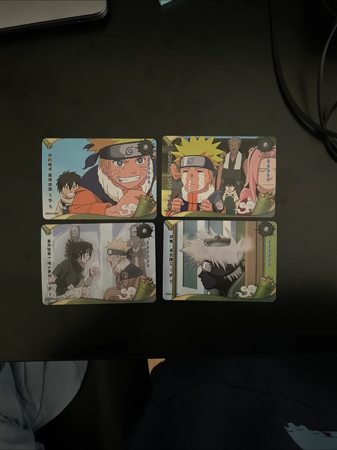 Naruto CCG cards R rarity thumbnail
