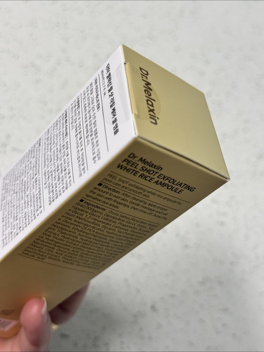 Dr.Melaxin Peel Shot Exfoliating White Rice Ampoule - photo 5