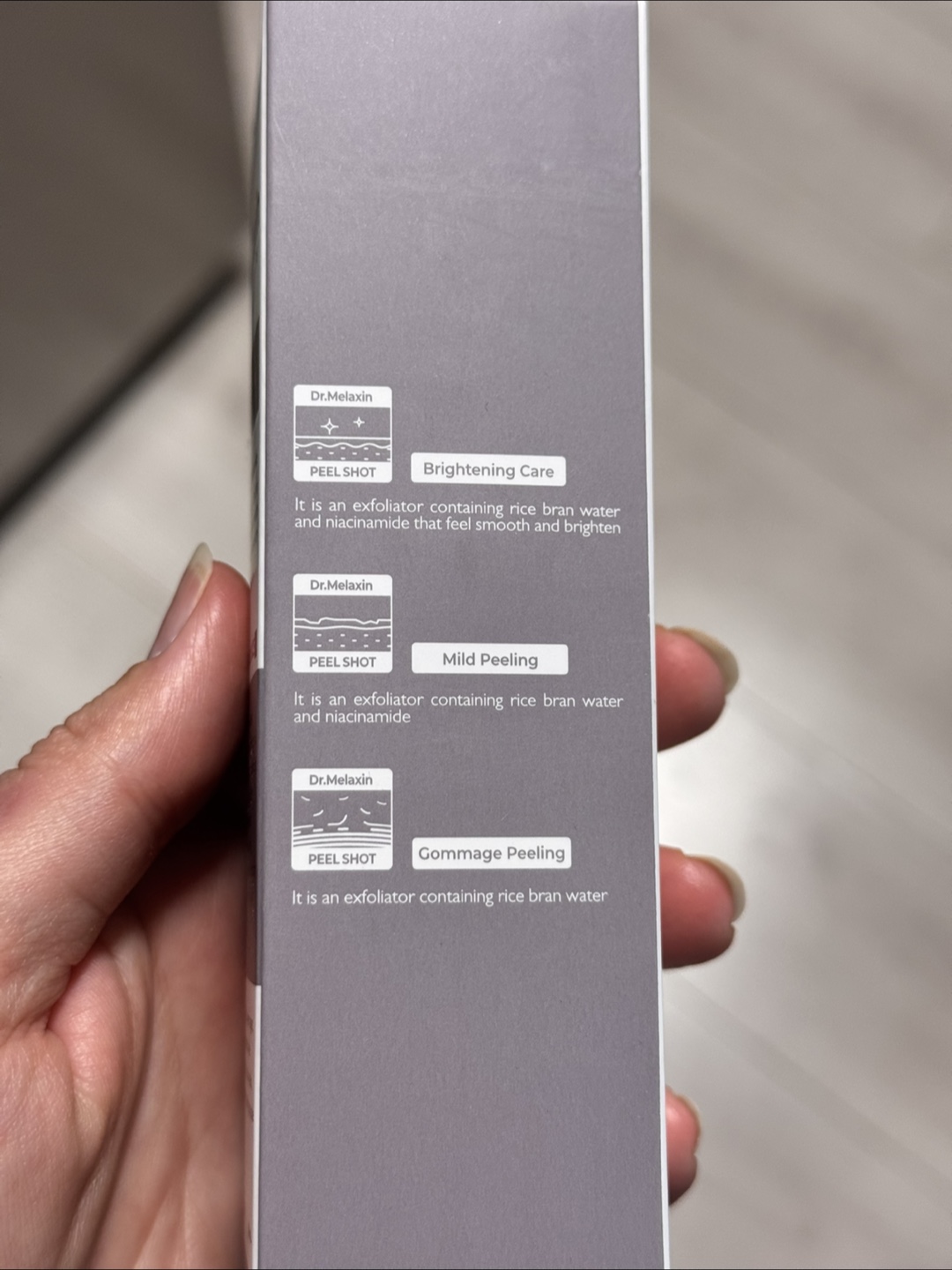 Dr.Melaxin Peel Shot Exfoliating Black Rice Ampoule - photo 2