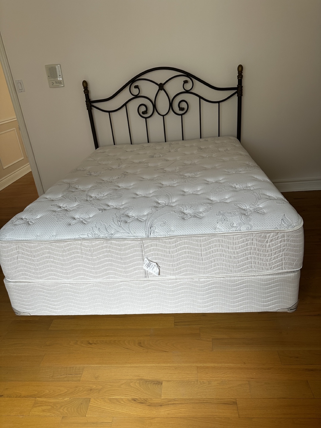 Queen Size Bed Frame and Mattress