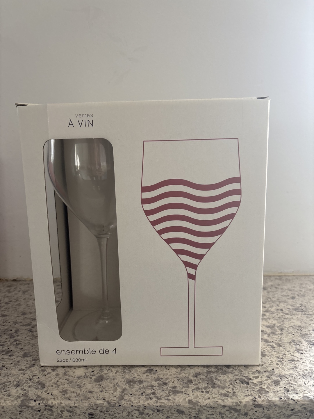 Set of 4 Wine Glasses