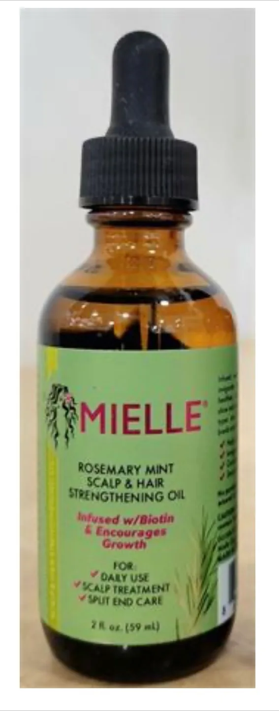 NEW Mielle Rosemary Mint Scalp & Hair Strengthening Oil 59mL thumbnail
