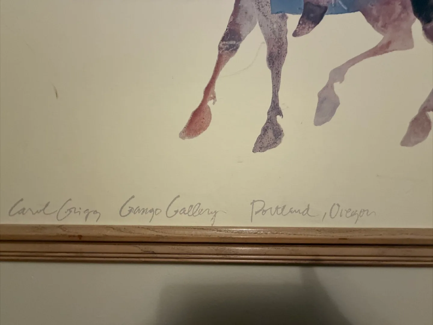 Carol Griggs Watercolor Painting from museum was$500 image indicator(5)