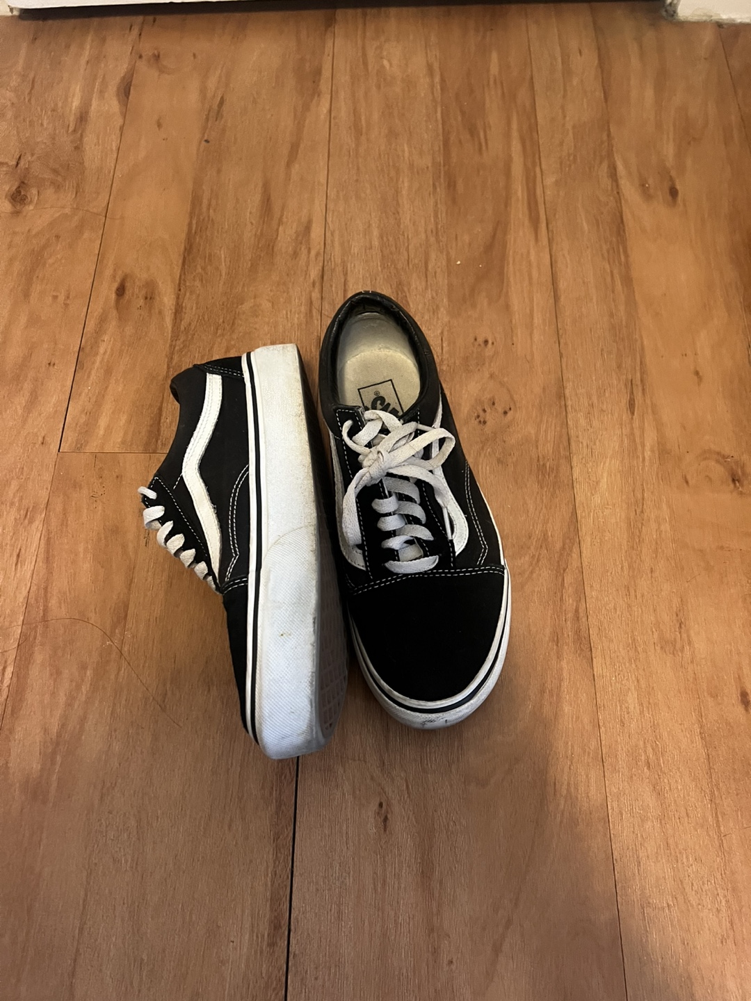 Vans Old Skool Black and White Sneakers - photo 2
