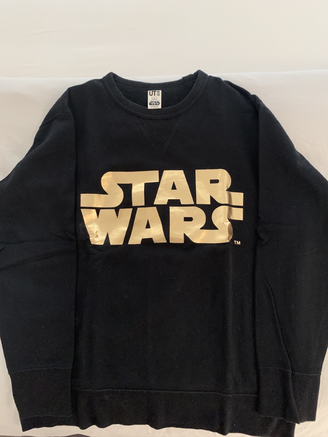 Uniqlo X Star Wars Gold Logo Sweatshirt