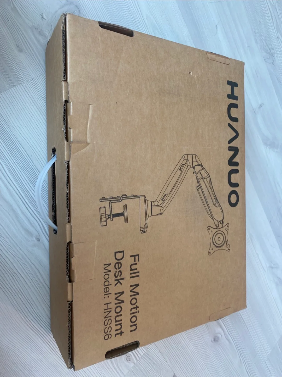 HUANUO Full Motion Monitor Desk Mount thumbnail