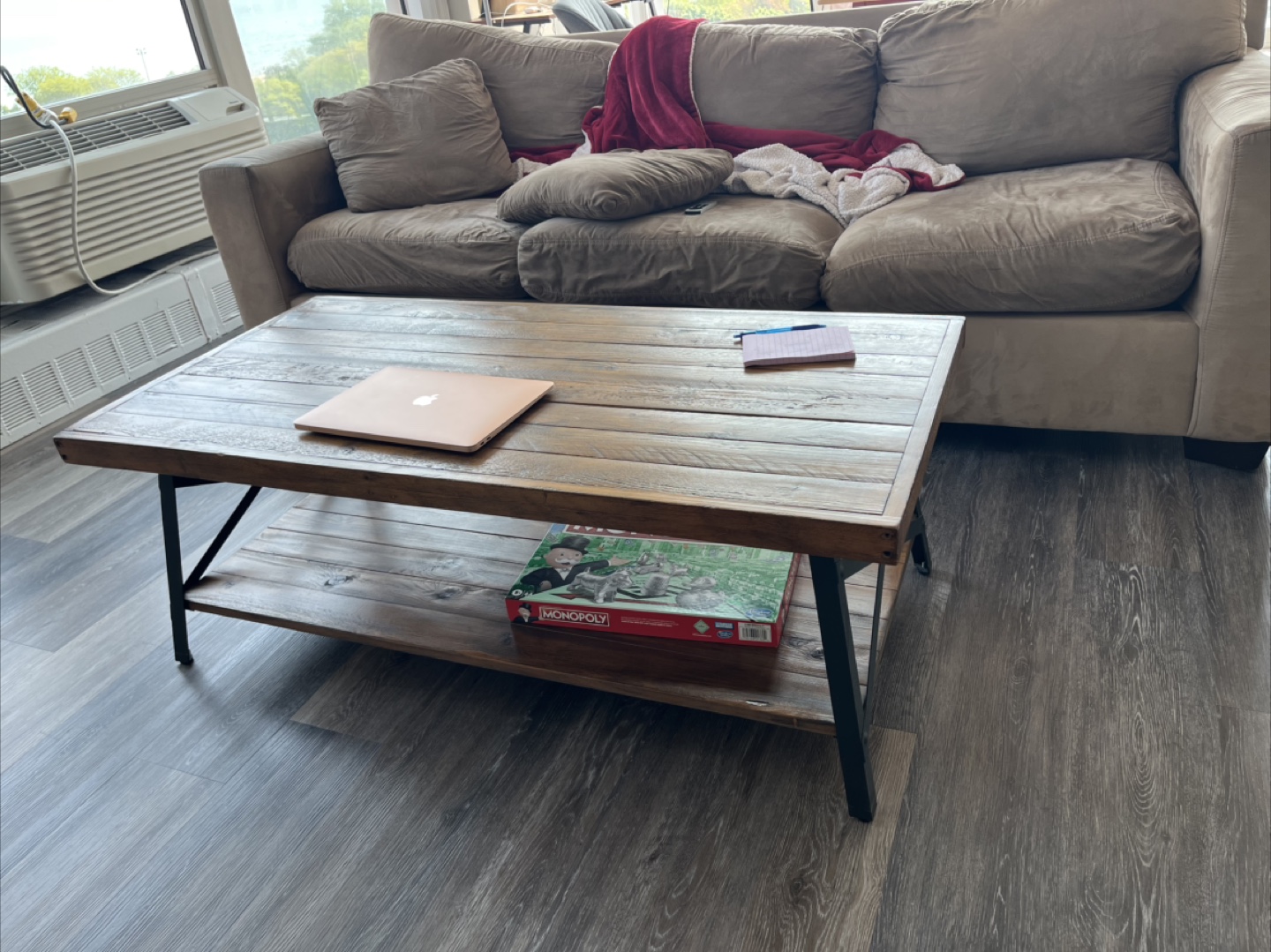 Rustic Wooden Coffee Table