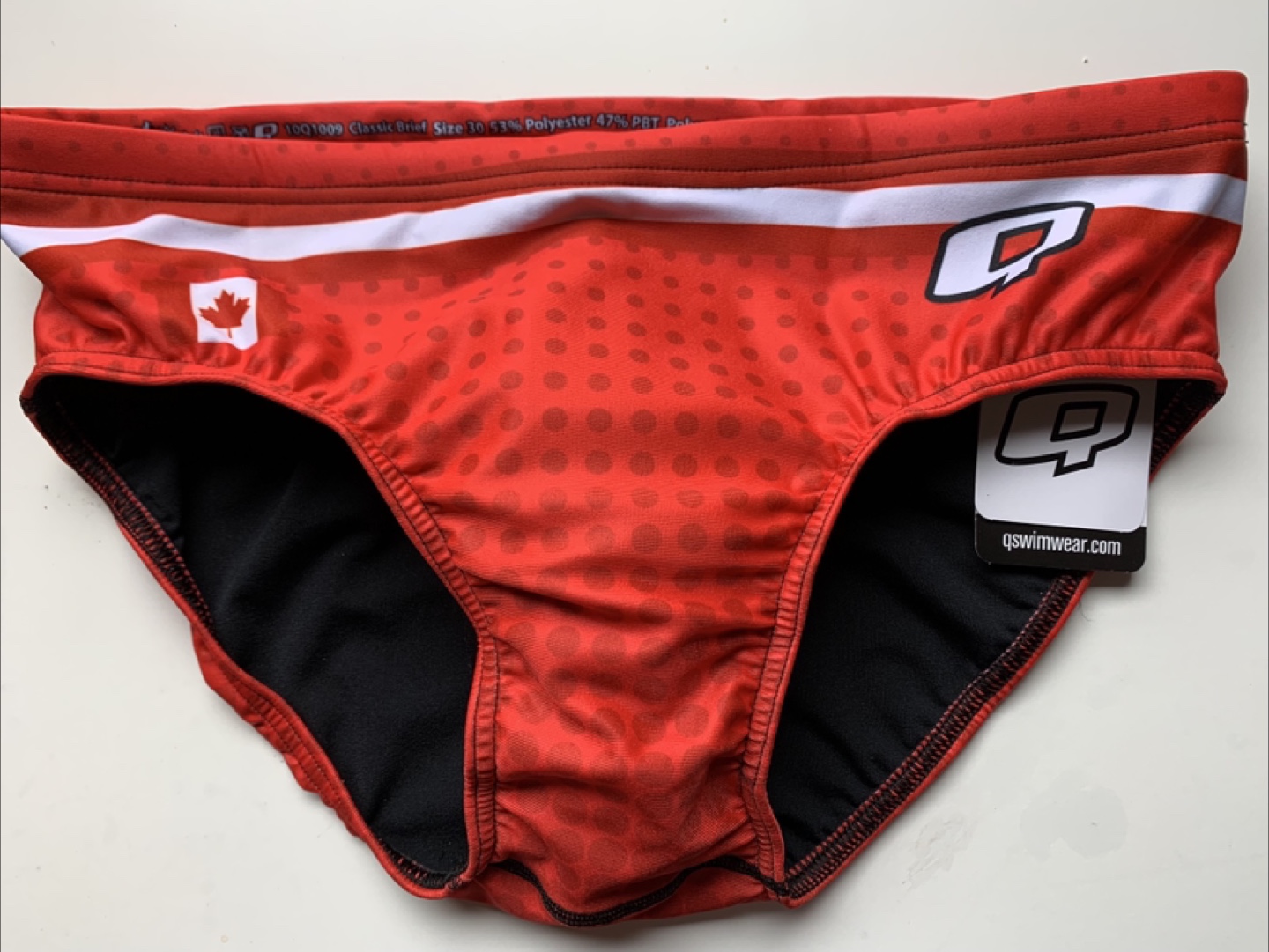 GO CANADA Classic Brief Swimsuit Size 30 - photo 2