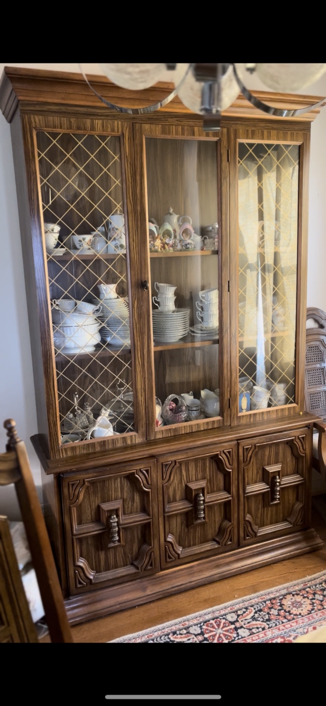 Vintage Dining Set with Buffet - photo 2