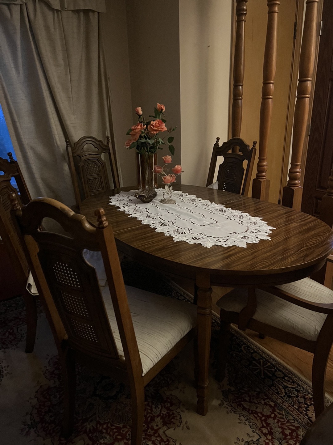 Vintage Dining Set with Buffet