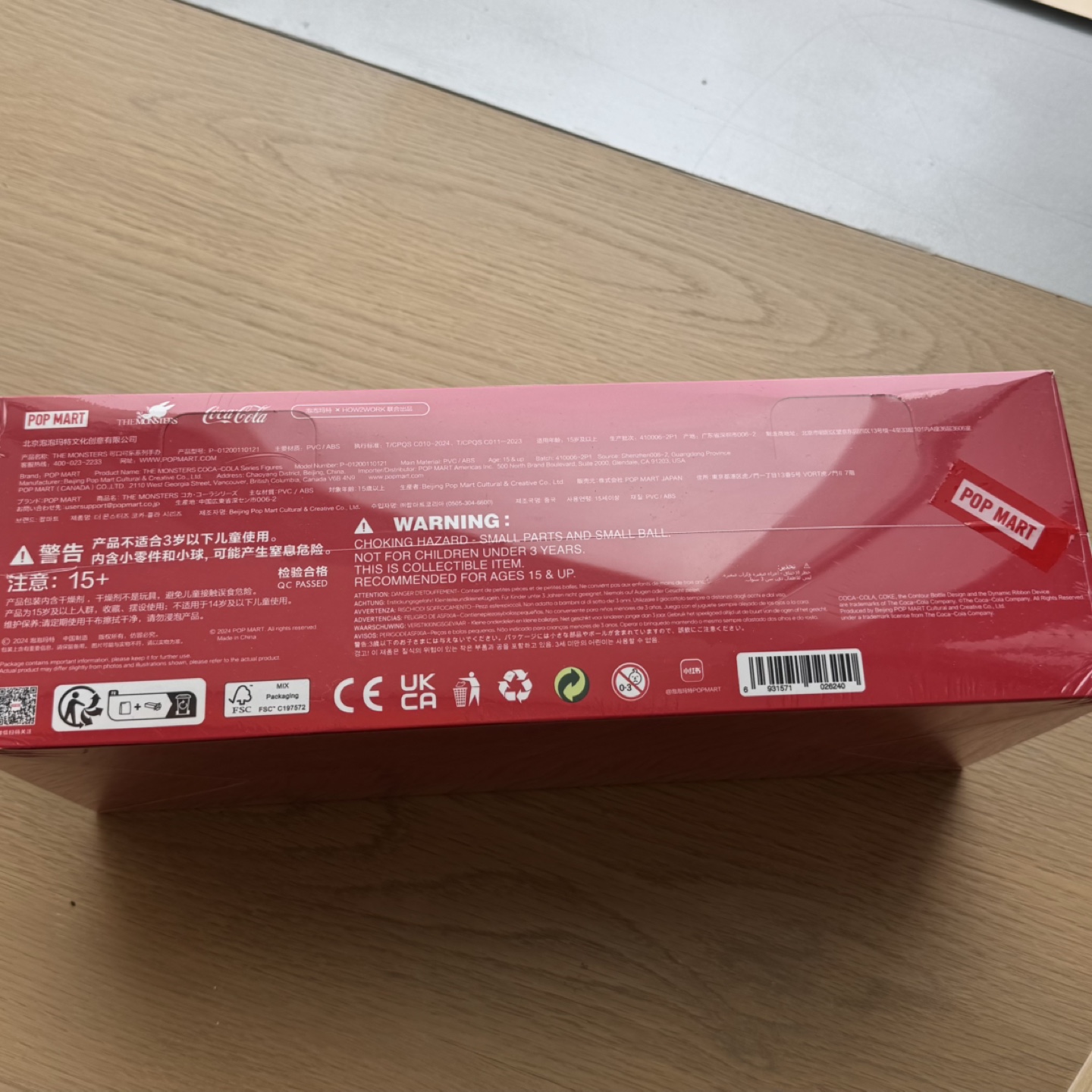 Labubu The Monsters Coca-Cola Blind Box - Sealed Box 10 pc - photo 2