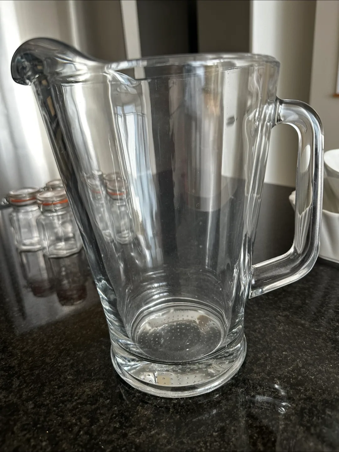 Clear Glass Pitcher thumbnail