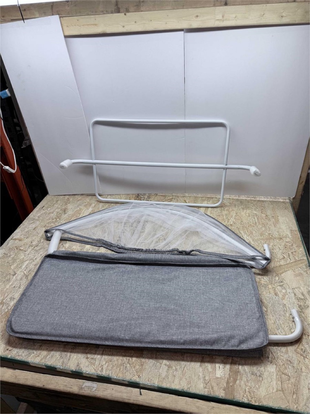 Grey Bassinet with Canopy - photo 4