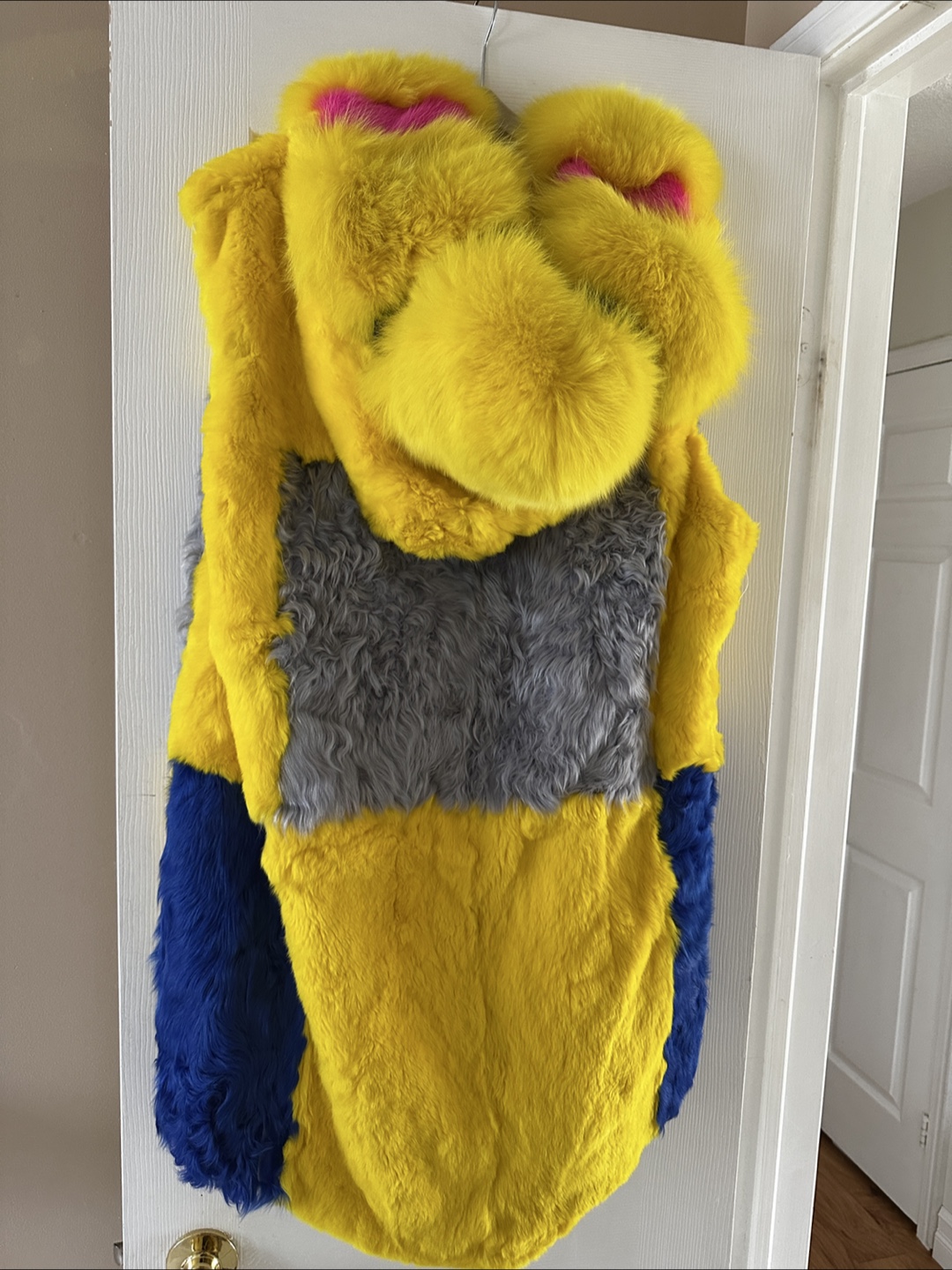 Colourful Real Fur Vest - photo 3