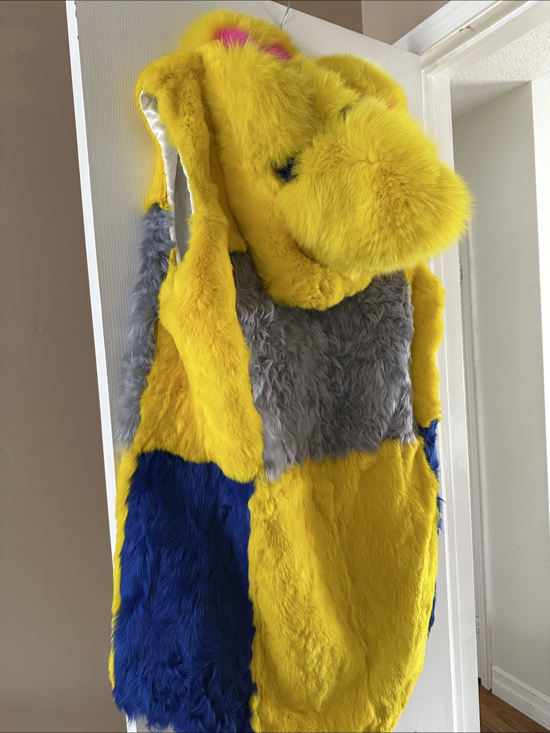 Colourful Real Fur Vest - photo 4