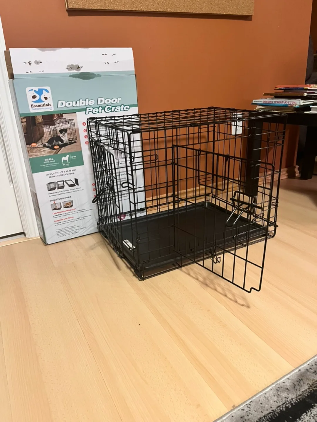 Essentials Double Door Pet Crate image indicator(2)