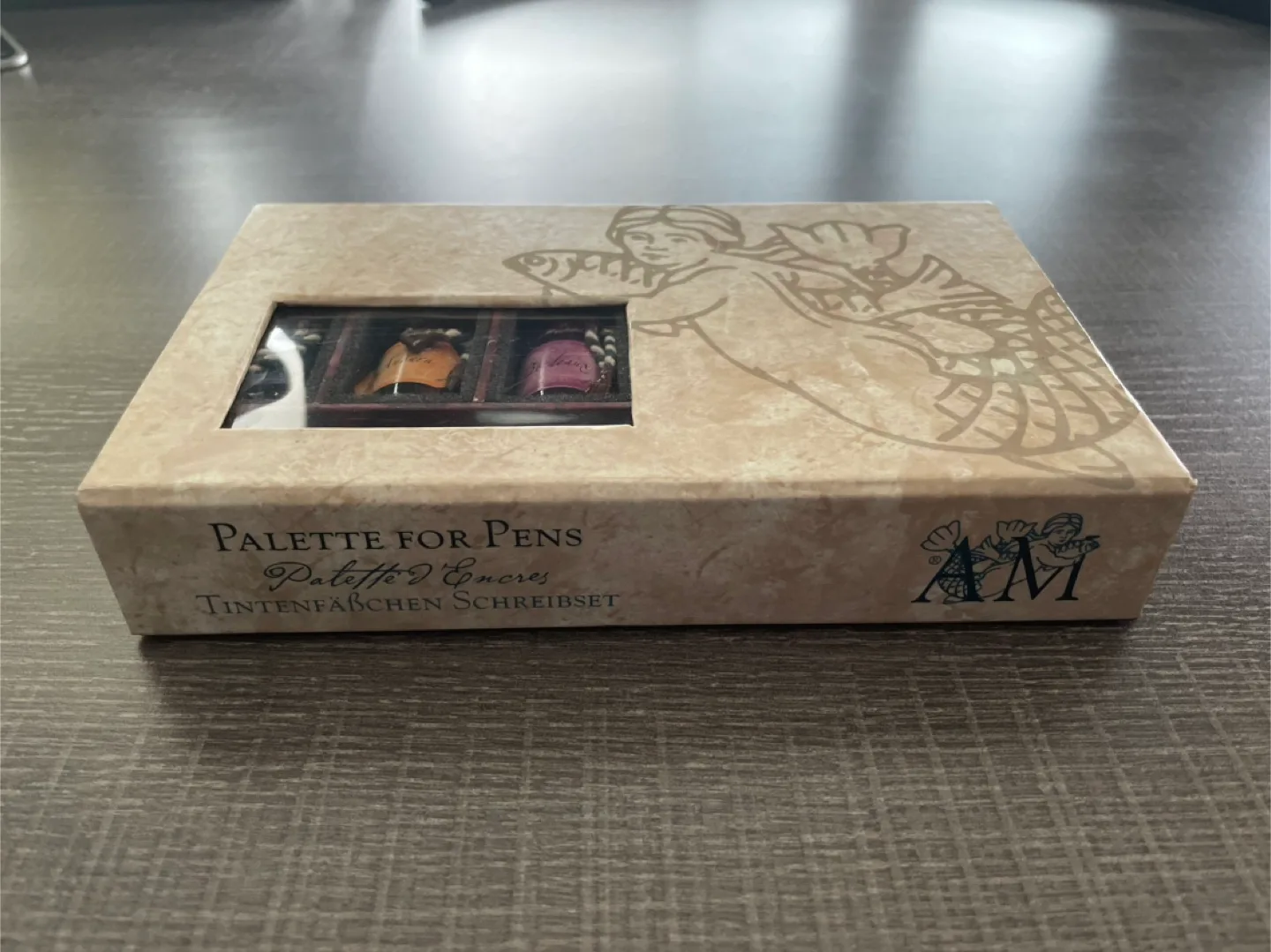 Calligraphy Set - 6 Inks / 2 Pens - Tintenfäẞchen Schreibset image indicator(4)
