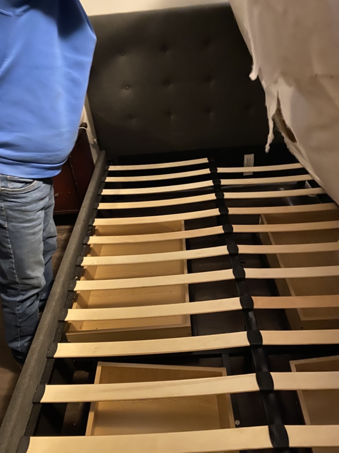 Double Bed Frame with Storage - photo 4