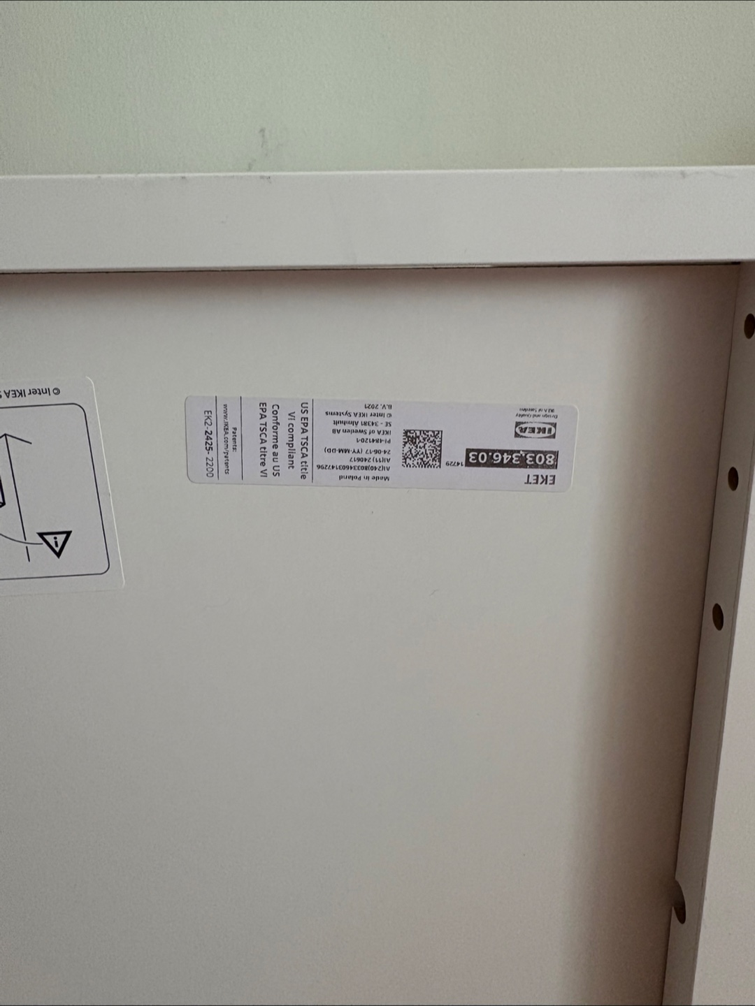 IKEA EKET White Cube Storage Unit - photo 2