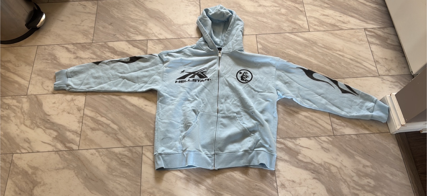 Hellstar Zip-Up Hoodie