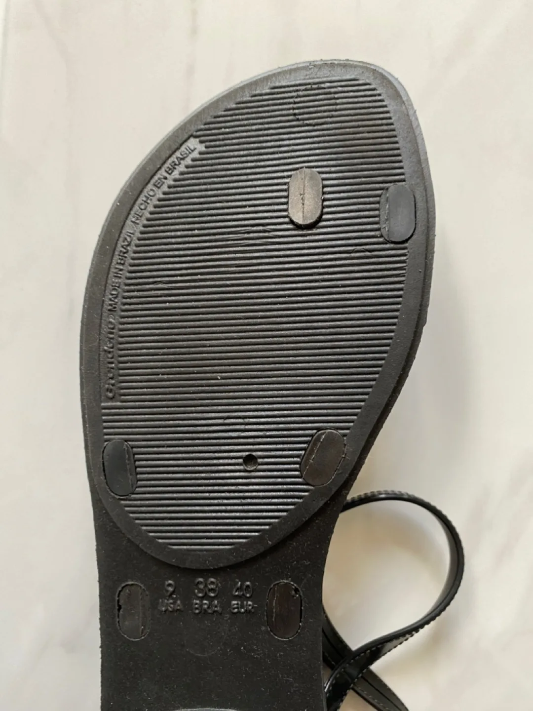 Ipanema Black Sandals - Size 9 - $5 image indicator(3)